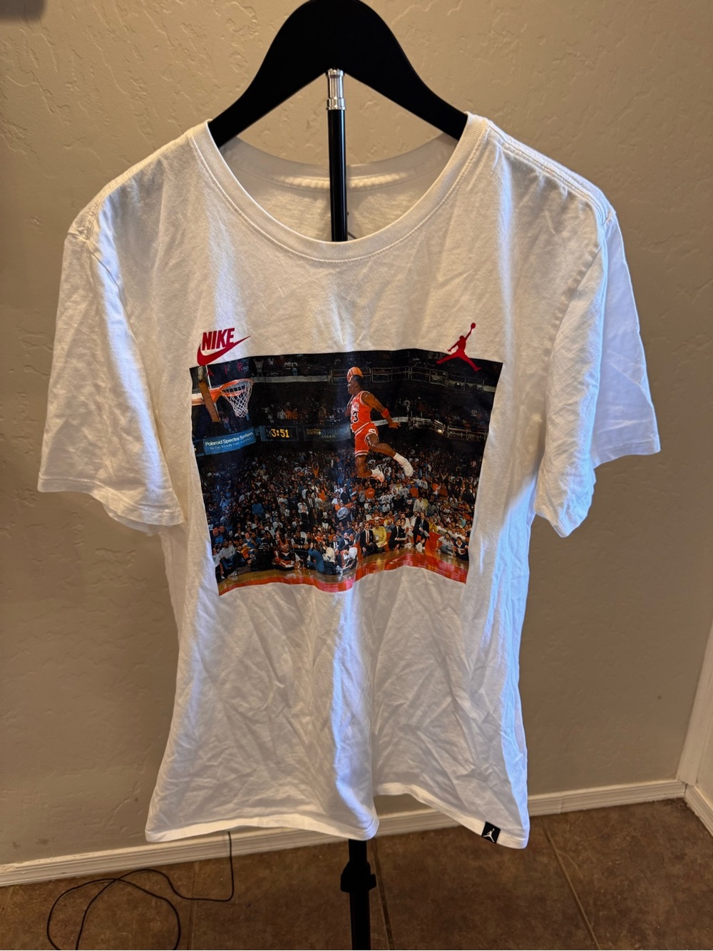 Nike Michael Jordan 3:51 Slam Dunk Graphic Print T Shirt
